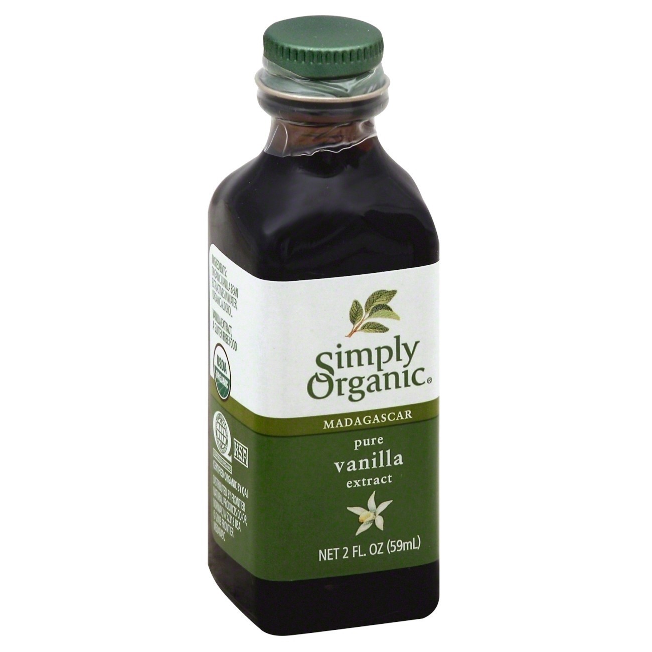 slide 1 of 9, Simply Organic Pure Madagasar Vanilla Extract 2 fl oz, 2 fl oz