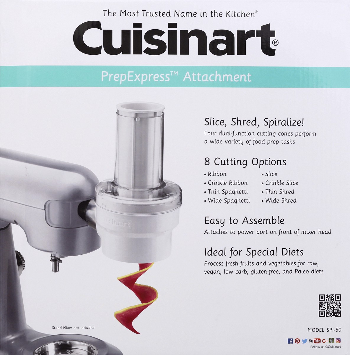 slide 1 of 8, Cuisinart PrepExpress Attachment 1 ea, 1 ct