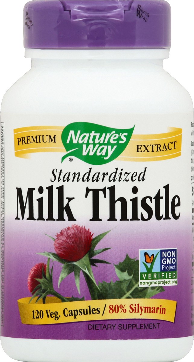 slide 1 of 4, Nature's Way Milk Thistle 120 ea, 120 ct