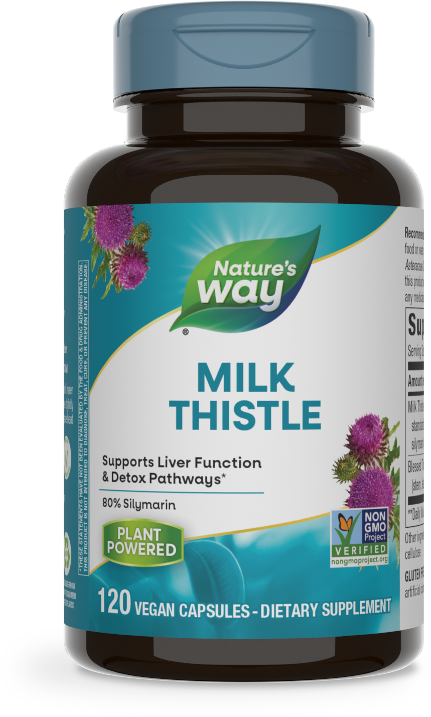 slide 1 of 4, Nature's Way Milk Thistle, 120 ct