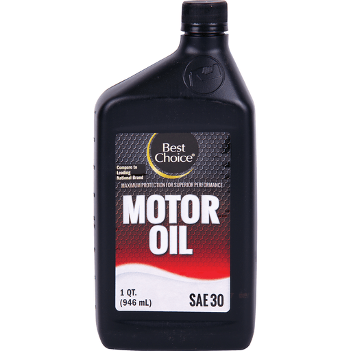 slide 1 of 1, Best Choice Sae 30W Motor Oil, 1 qt