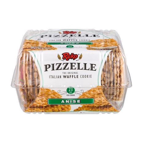 slide 1 of 1, Reko Pizzelle The Original Italian Waffle Cookie Anise, 5.25 oz