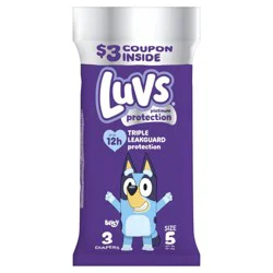Luvs® Platinum Protection Size 5 Diapers Sample Pack