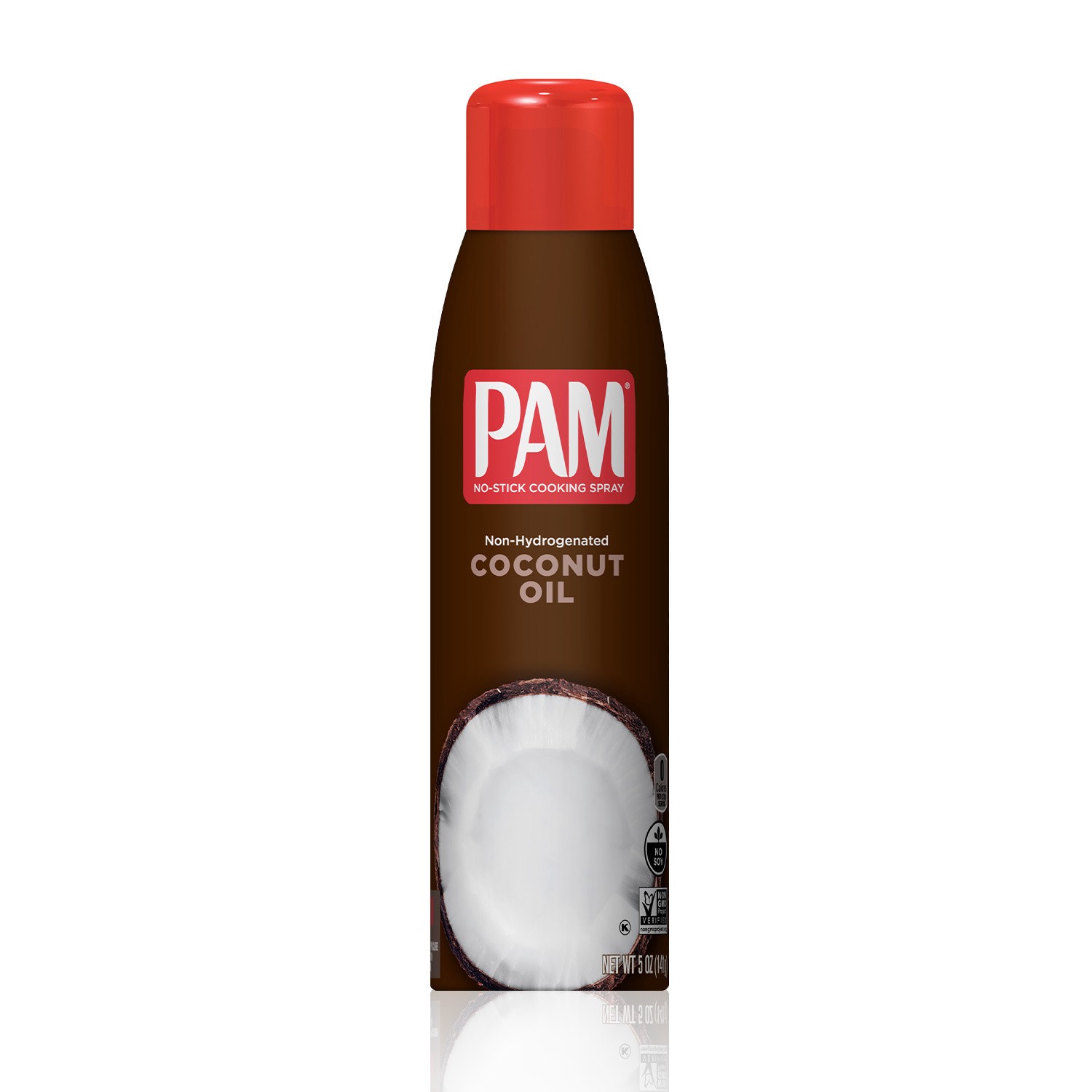 slide 1 of 5, Pam No-Stick Coconut Oil Cooking Spray 5 oz, 5 oz