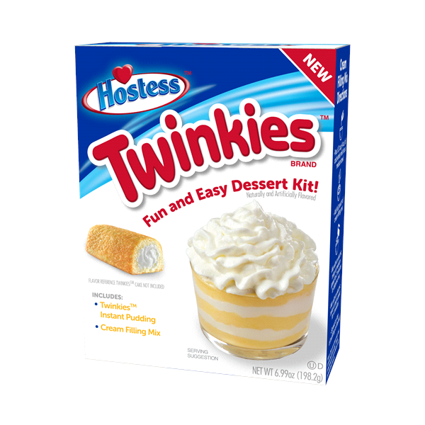 slide 1 of 1, Hostess Twinkies Pudding Dessert Kit, 6.99 oz