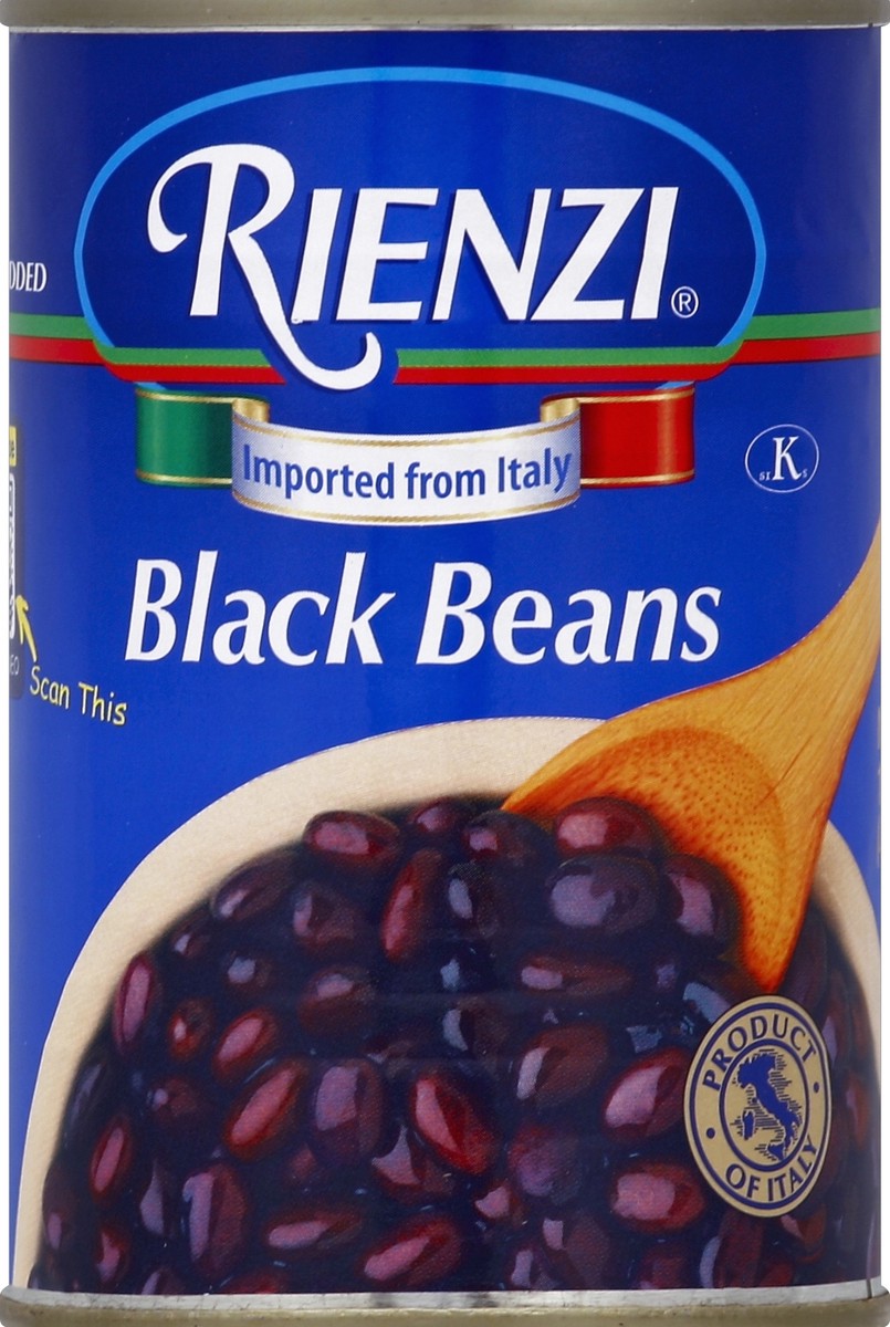 slide 2 of 2, Rienzi Black Beans, 15 oz