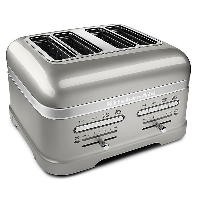 slide 1 of 1, KitchenAid Pro Line 4-Slice Toaster - Sugar Pearl Silver, 1 ct