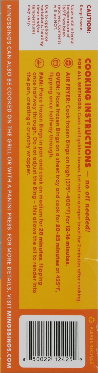 slide 8 of 9, MingsBings Plant-Based Egg & Cheese Breakfast Bings 2 ea, 8.8 oz