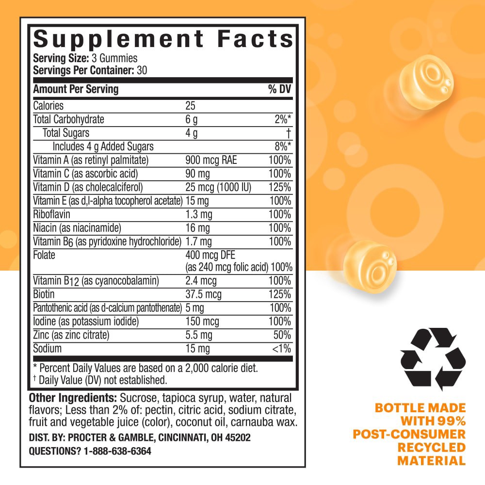 slide 2 of 2, Voost Womens Multi Vitamins - Orange Guava, 90 ct