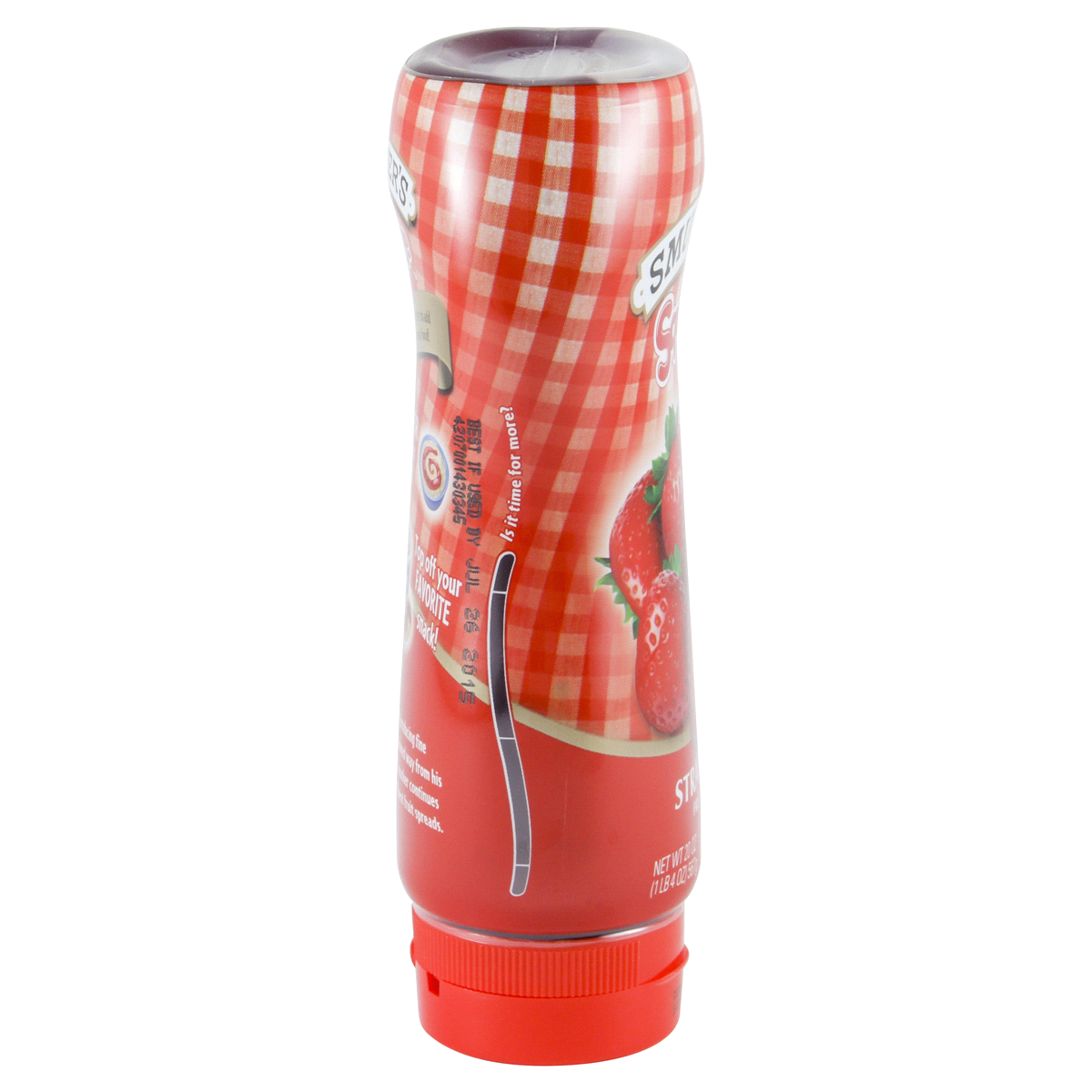 slide 4 of 4, Smucker's Squeeze Strawberry Spread, 20 oz