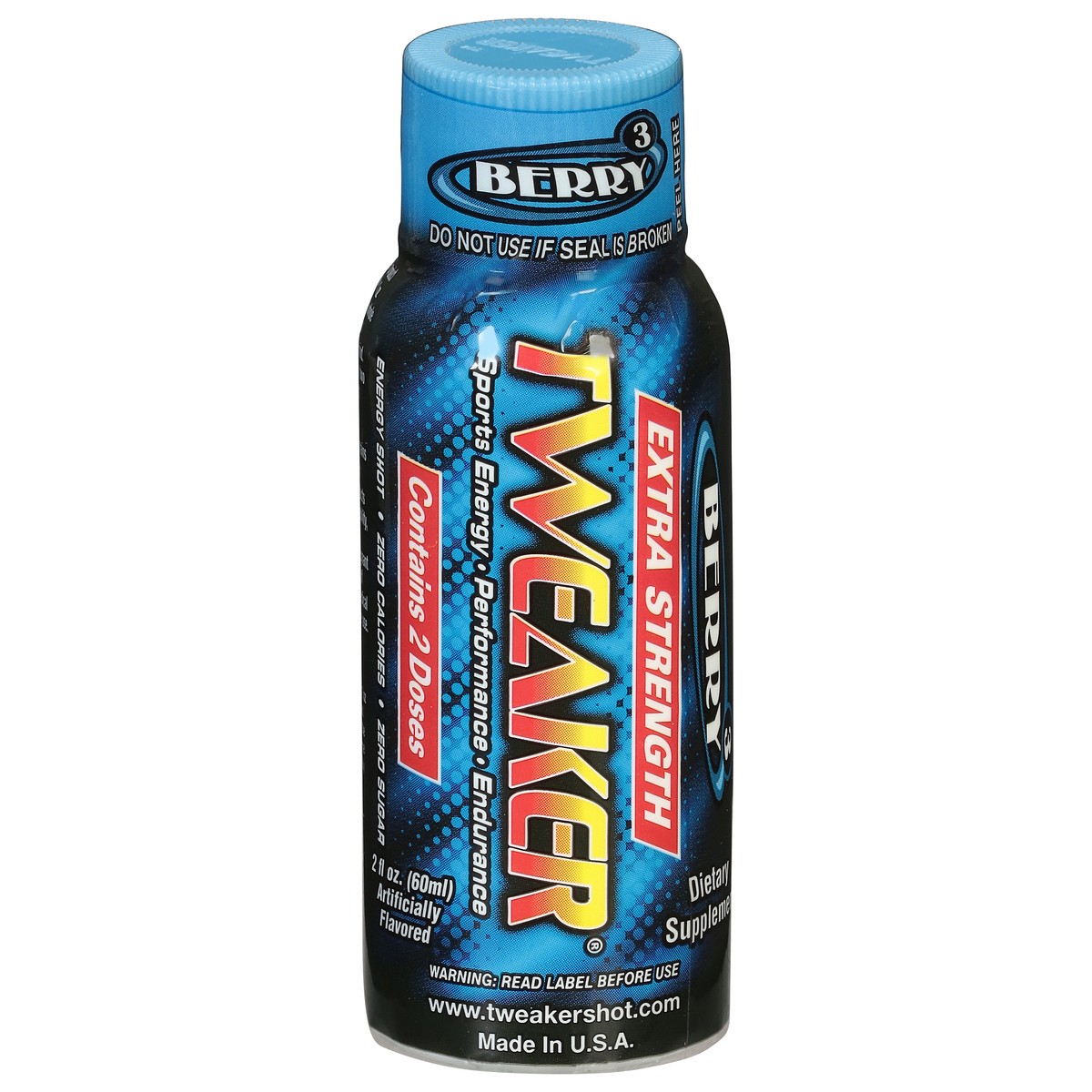 slide 2 of 4, Tweaker Extra Strength Berry, 2 oz