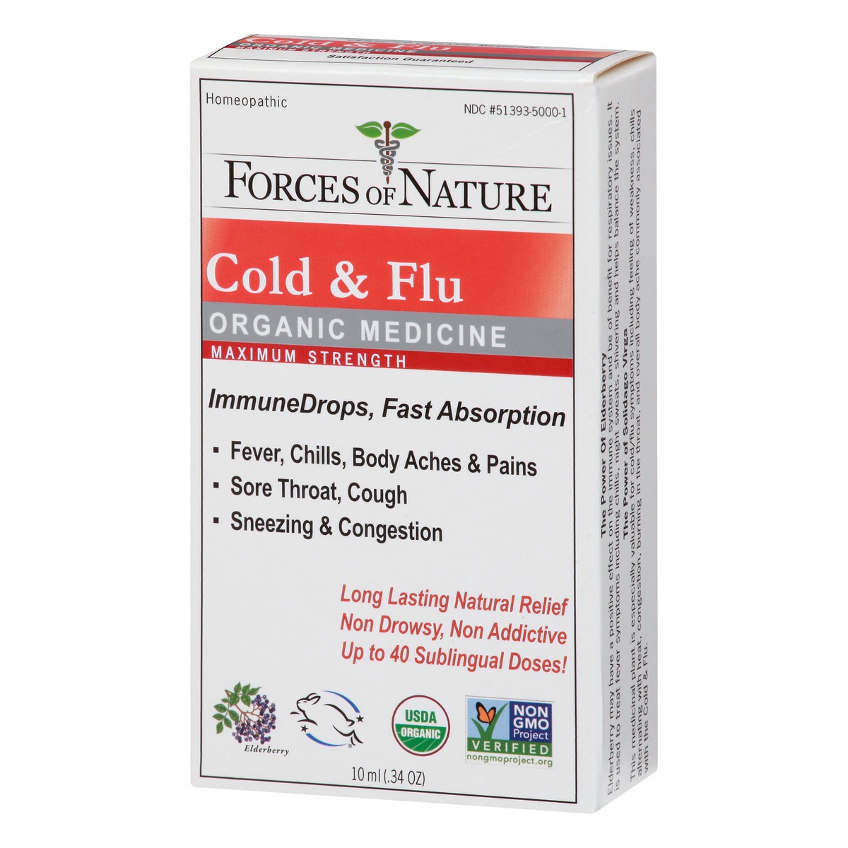 slide 7 of 12, Forces of Nature Cold+Flu Drops 10 oz, 10 oz