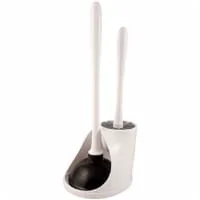 PlumbCraft Toilet Brush and Plunger Kit