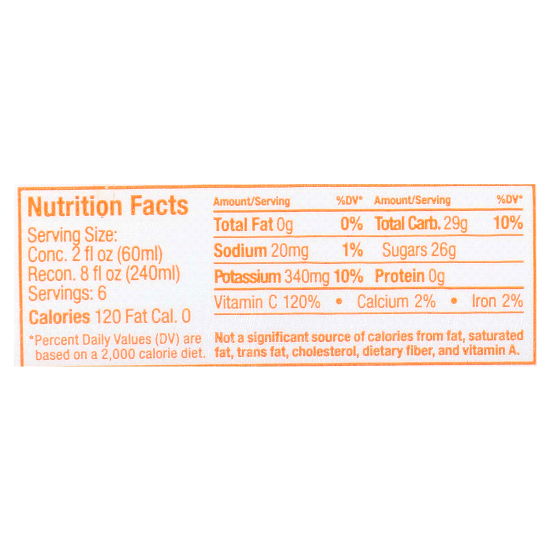 slide 7 of 13, Old Orchard Pineapple Orange 100% Juice Frozen Concentrate 12 fl. oz. Canister, 12 fl oz