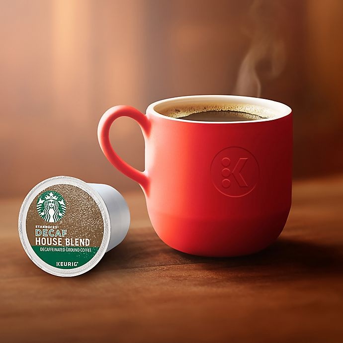 slide 5 of 6, Starbucks House Blend Decaf Coffee Keurig K-Cup Pods, 16 ct