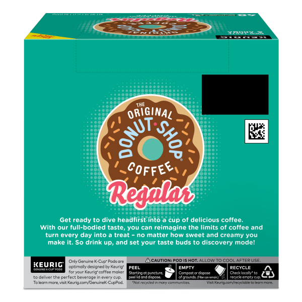 slide 4 of 10, The Original Donut Shop Regular Keurig Single-Serve K-Cup Pods, Medium Roast Coffee, 48 Count, 48 ct