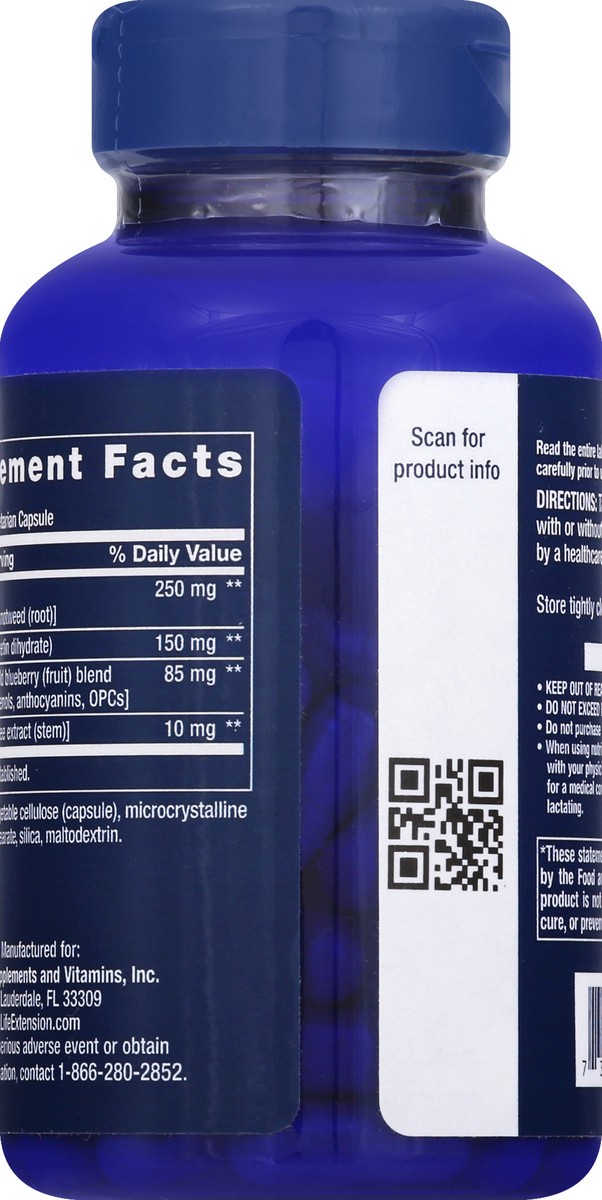 slide 4 of 7, LifeExtension Resveratrol 60 ea, 60 ct