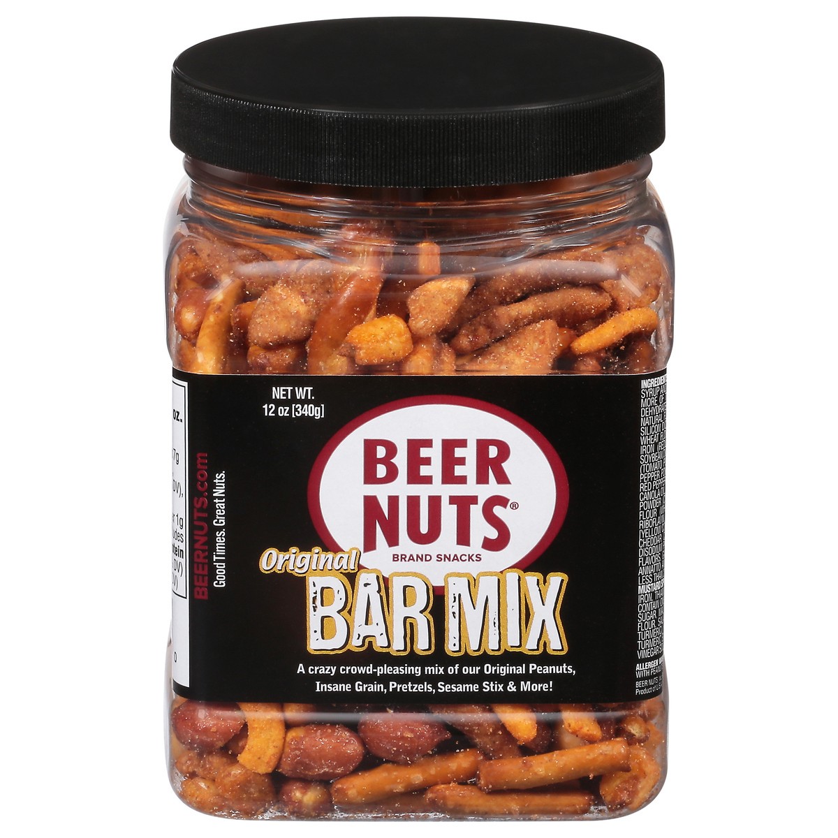 slide 1 of 9, BEER NUTS Original Bar Mix - 12 oz, 12 oz