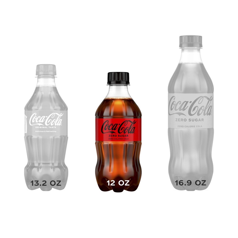 slide 9 of 9, Coca-Cola Zero Soda - 8 ct; 12 fl oz, 8 ct; 12 fl oz