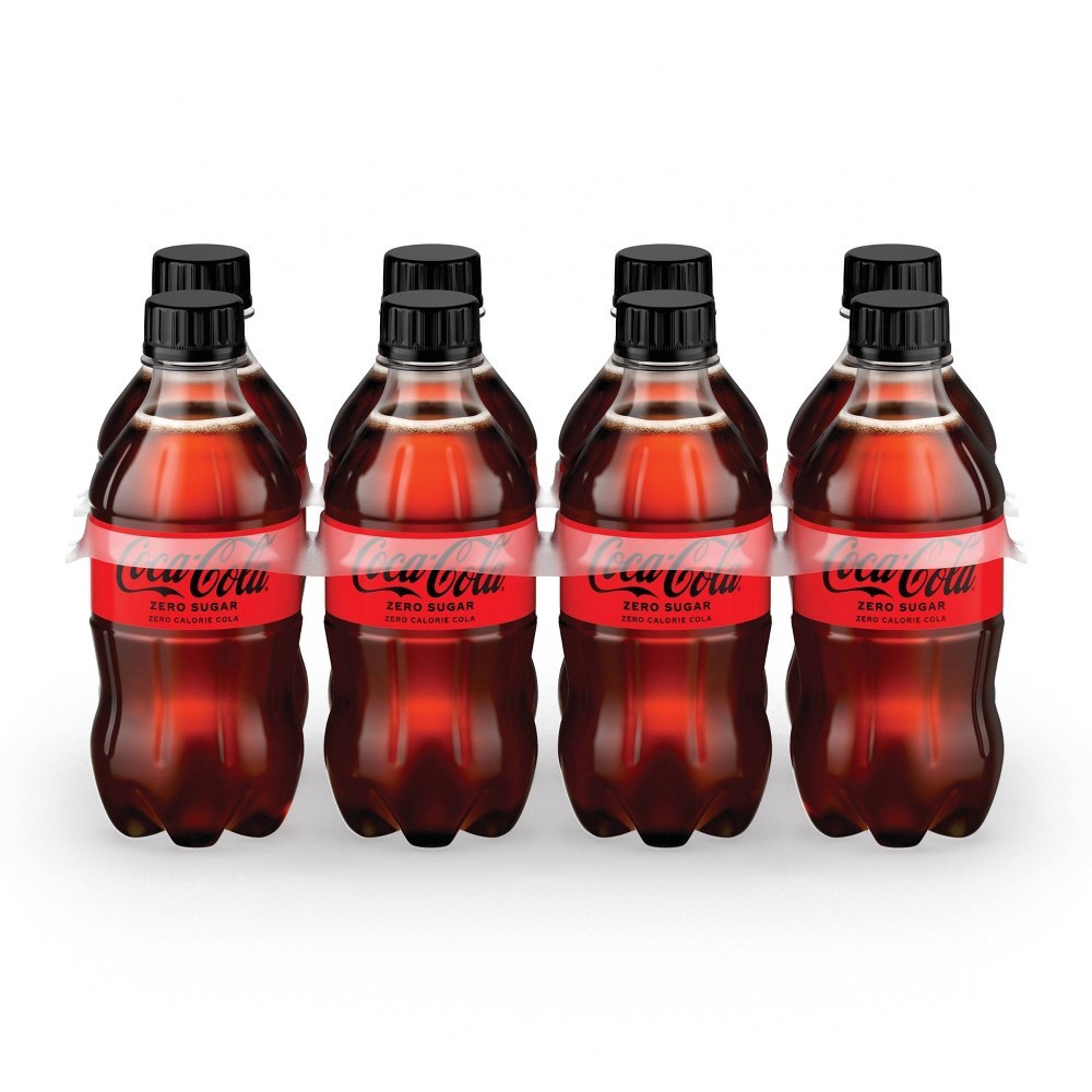 slide 3 of 9, Coca-Cola Zero Soda - 8 ct; 12 fl oz, 8 ct; 12 fl oz