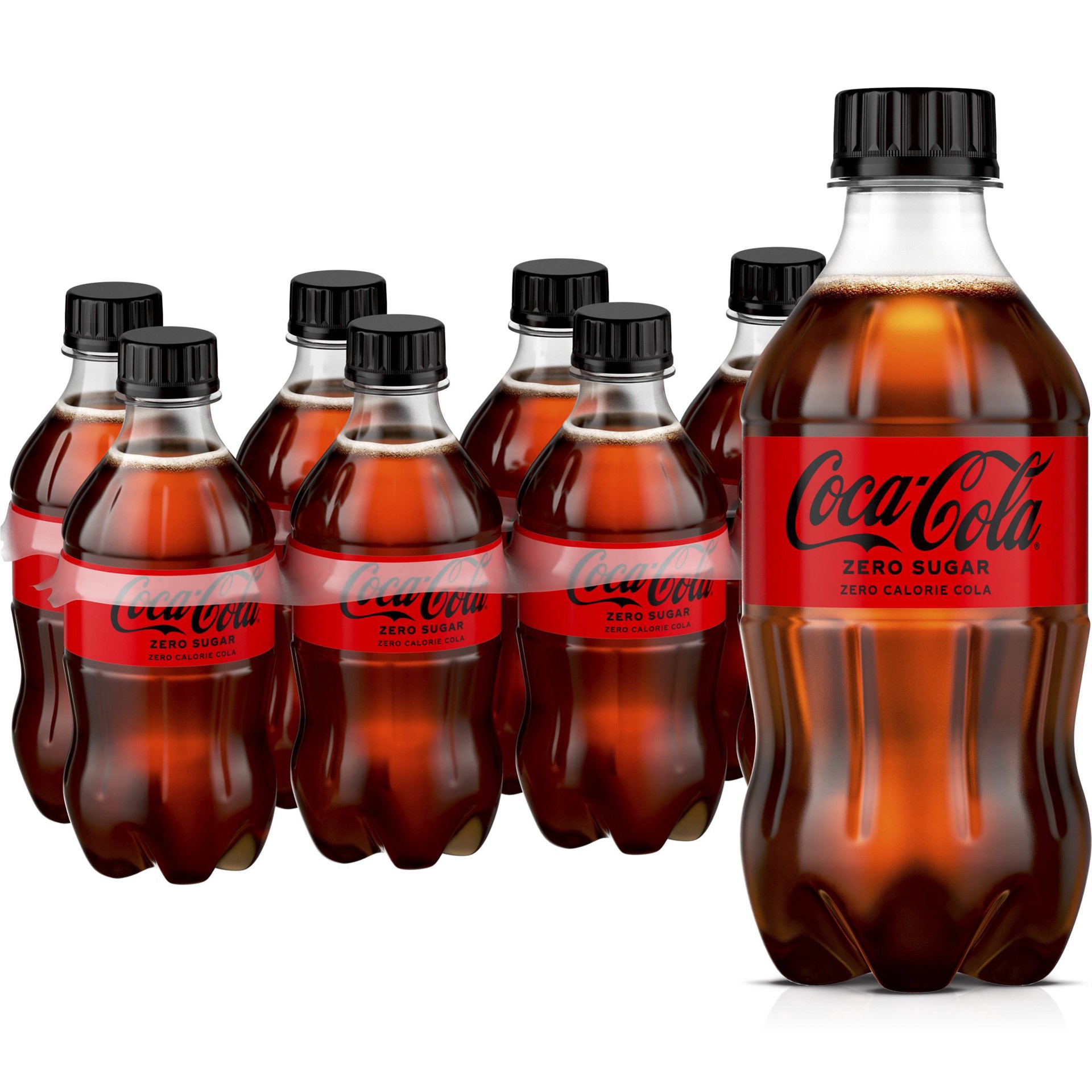 slide 1 of 9, Coca-Cola Zero Soda - 8 ct; 12 fl oz, 8 ct; 12 fl oz