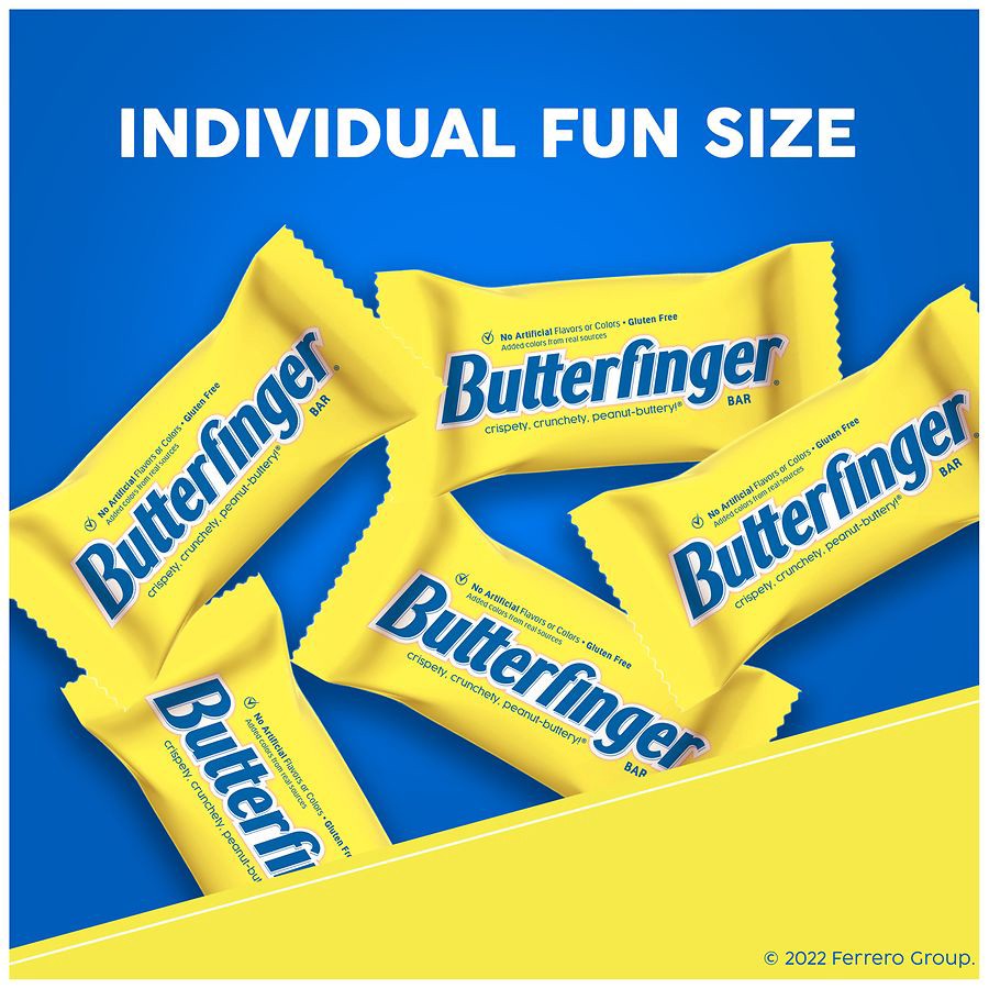 slide 3 of 5, Butterfinger Fun Size Bar 10.2 oz, 10.2 oz