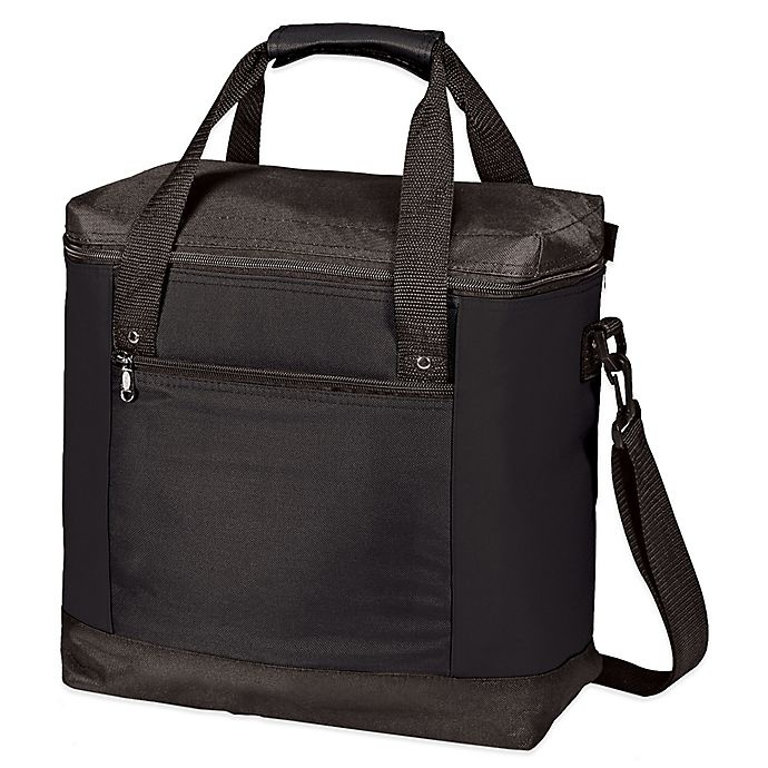 slide 1 of 6, Picnic Time Montero Cooler Tote - Black, 1 ct