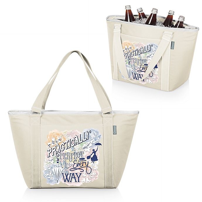 slide 2 of 2, Picnic Time Disney Mary Poppins Topanga Cooler Tote - Beige, 1 ct