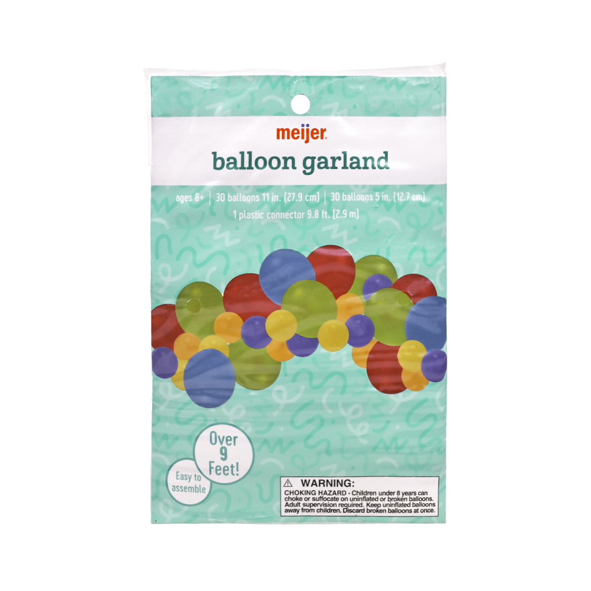 Meijer Party Balloon Garland 1 ct Shipt