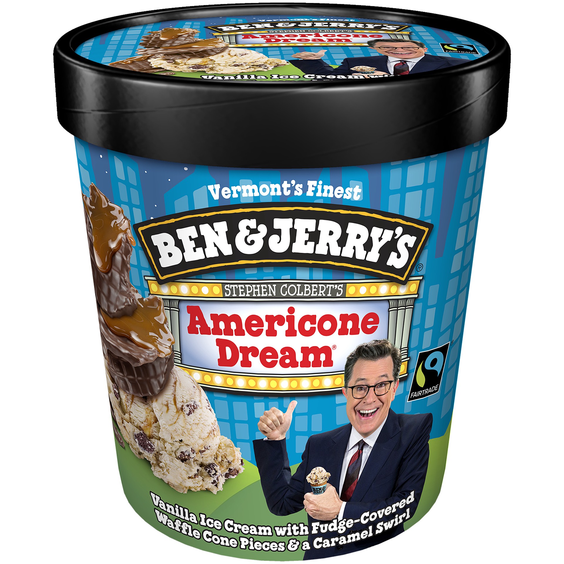 slide 1 of 3, Ben & Jerry's Ice Cream Americone Dream, 16 oz, 16 oz