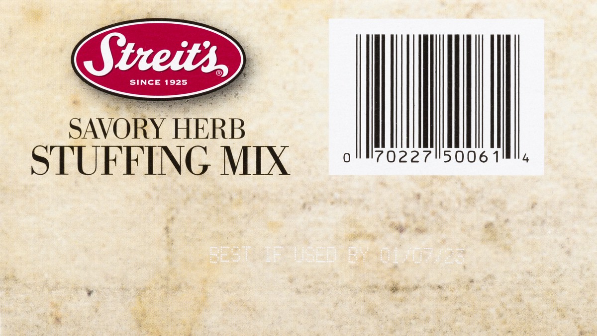 slide 4 of 9, Streit's Gourmet Savory Herb Stuffing Mix 6 oz, 6 oz