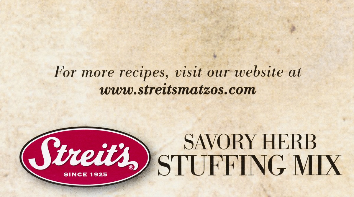 slide 9 of 9, Streit's Gourmet Savory Herb Stuffing Mix 6 oz, 6 oz