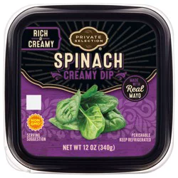 Private Selection Spinach Creamy Dip