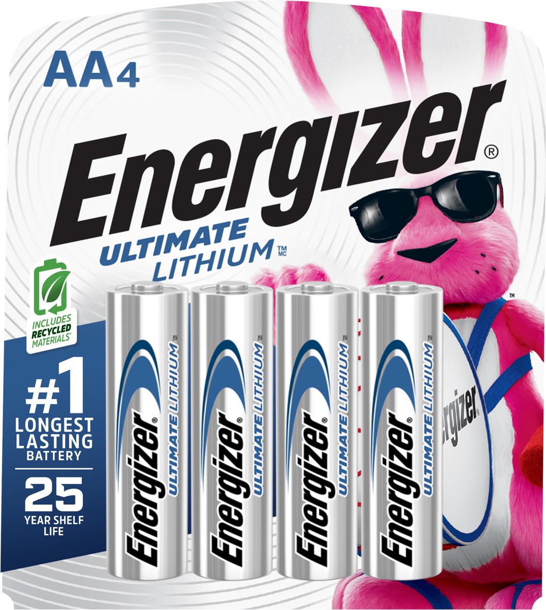 slide 6 of 6, Energizer Ultimate Lithium AA Batteries, 4 ct