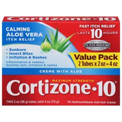 Cortizone-10 Maximum Strength, Value Pack each