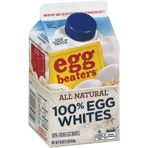 slide 2 of 3, Egg Beaters 100% Liquid Egg Whites, 16 oz