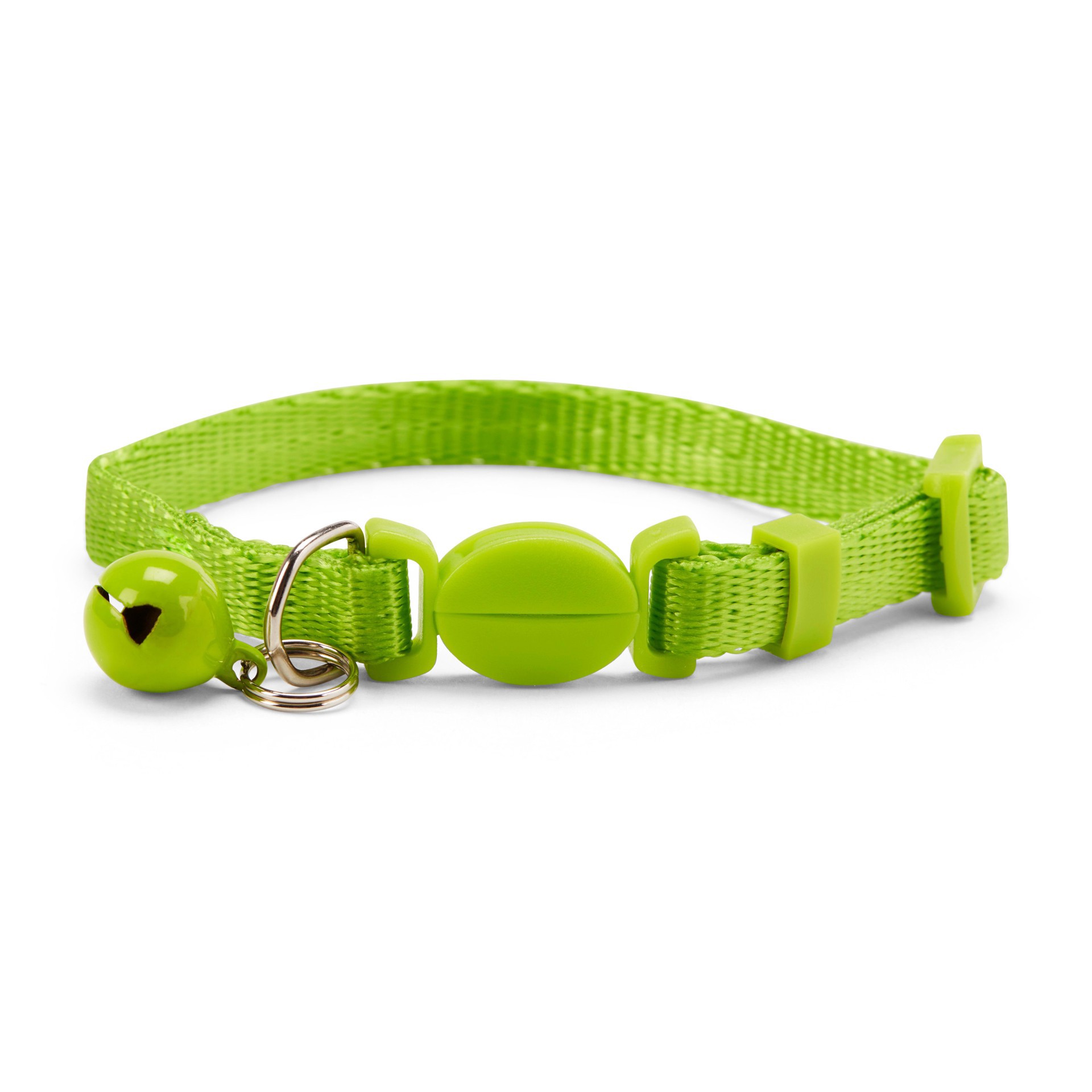 slide 1 of 1, YOULY The Classic Lime Green Breakaway Kitten Collar, 1 ct
