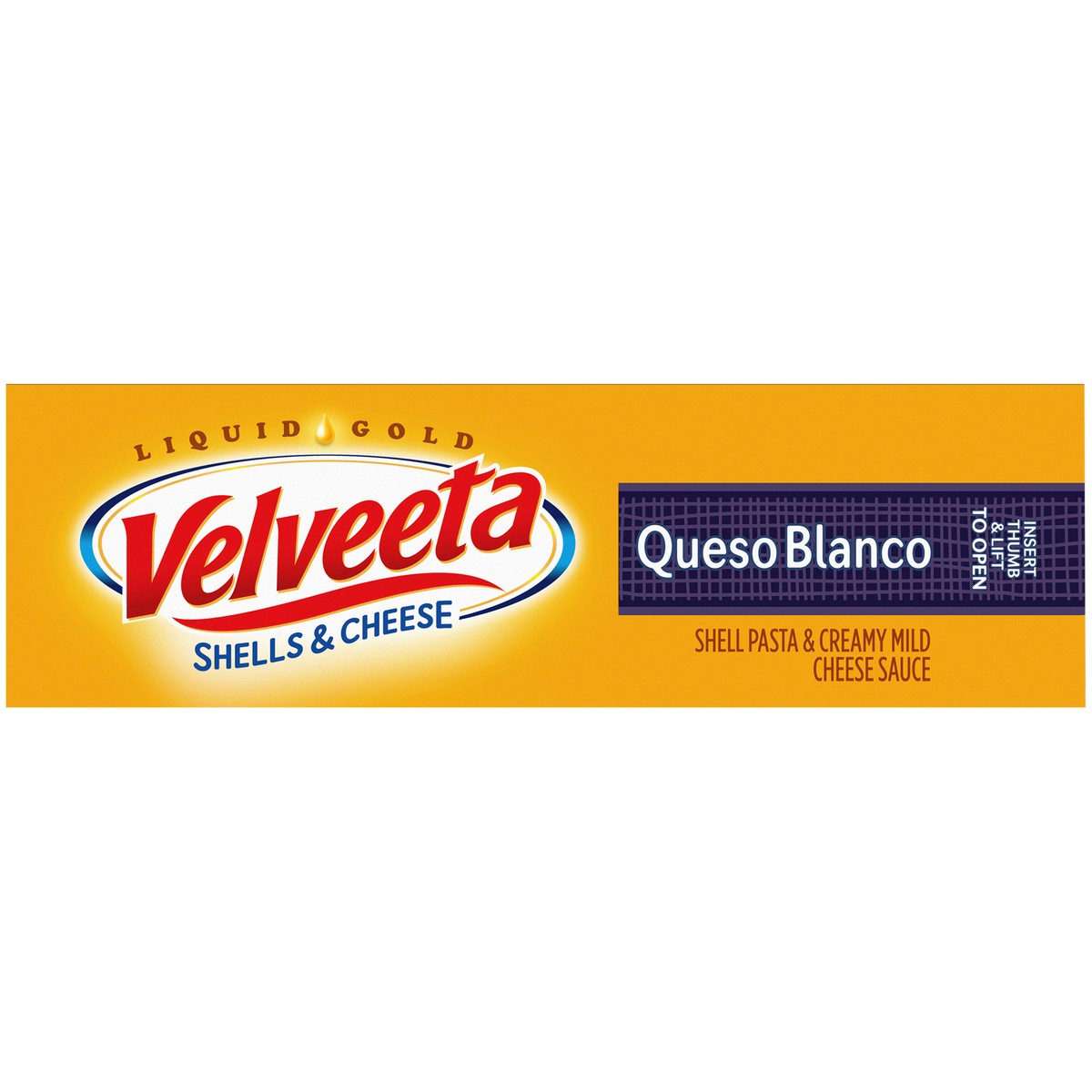 slide 7 of 9, Velveeta Shells & Cheese Queso Blanco Shell Pasta & Cheese Sauce, 12 oz Box, 12 oz