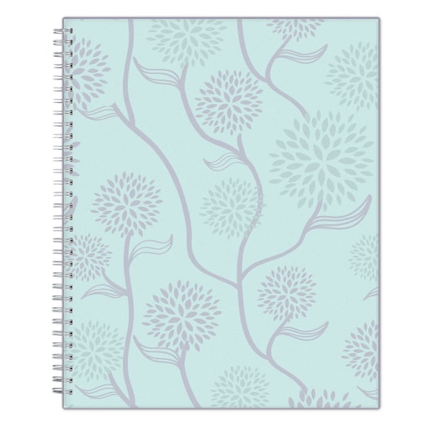 slide 2 of 5, Blue Sky Frosted Weekly/Monthly Safety Wirebound Planner, 8-1/2'' X 11'', Rue Du Flore, January To December 2022, 101602, 1 ct