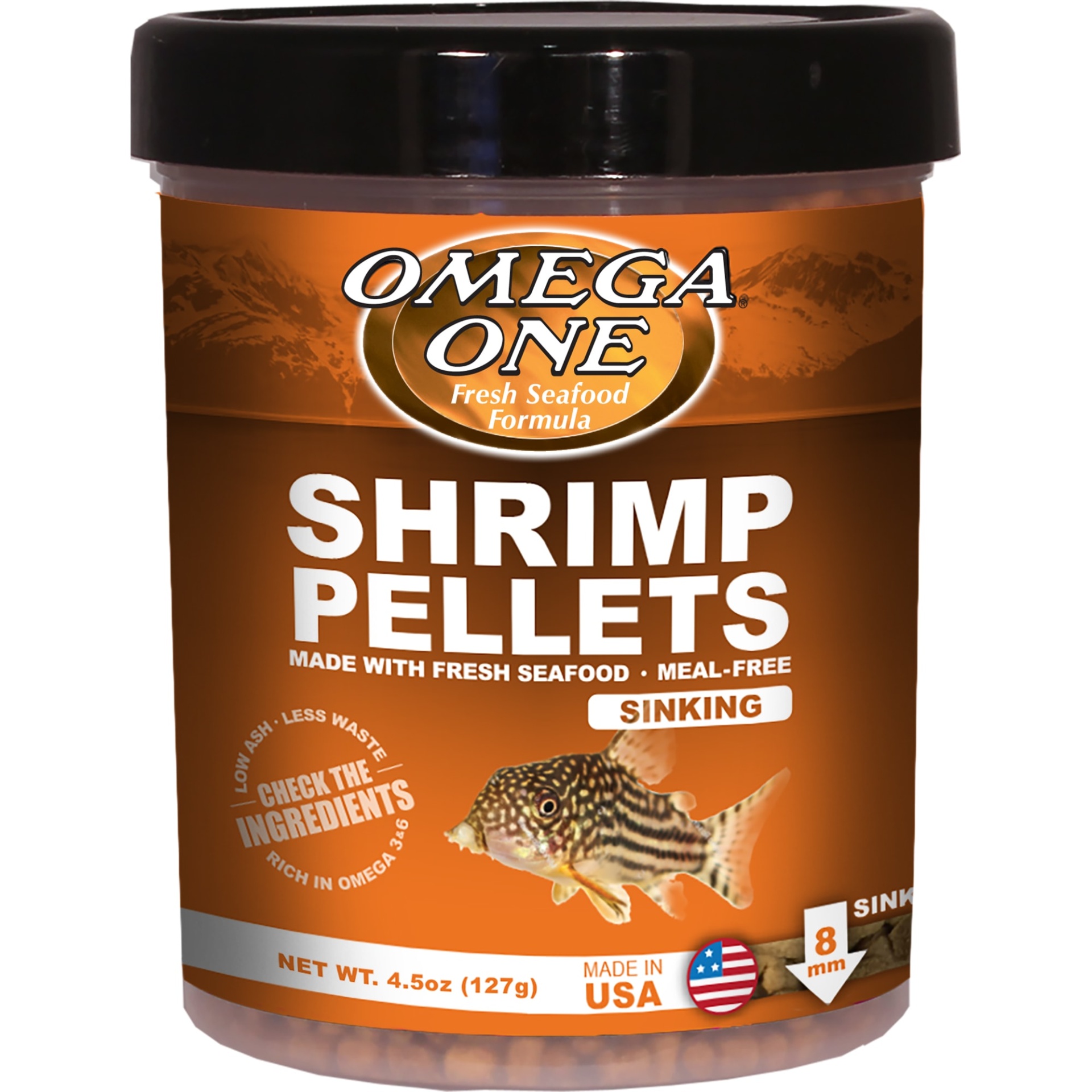 slide 1 of 1, Omega One Shrimp Pellets, 4.5 oz