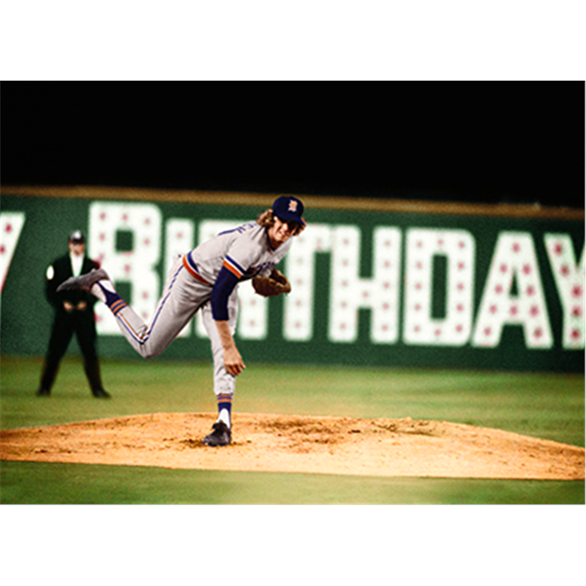 slide 1 of 1, Avanti Birthday Card Mark Fidrych Pitching, 1 ct