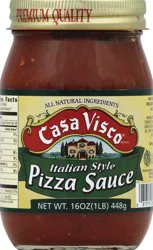 Casa Visco Pizza Sauce Italian Style