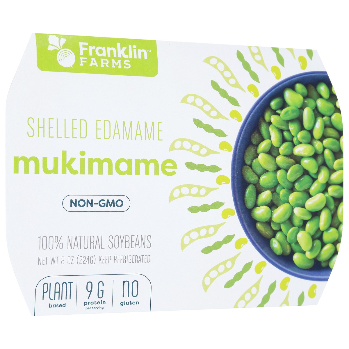 slide 14 of 14, VeggieLand Shelled Edamame, 8 oz