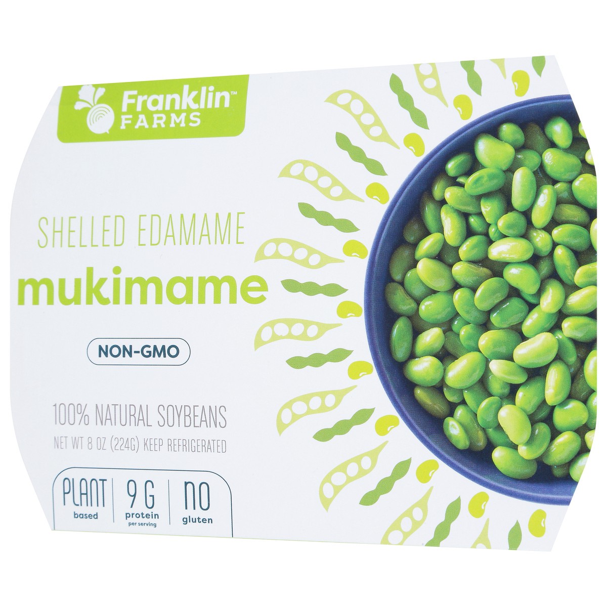 slide 13 of 14, VeggieLand Shelled Edamame, 8 oz