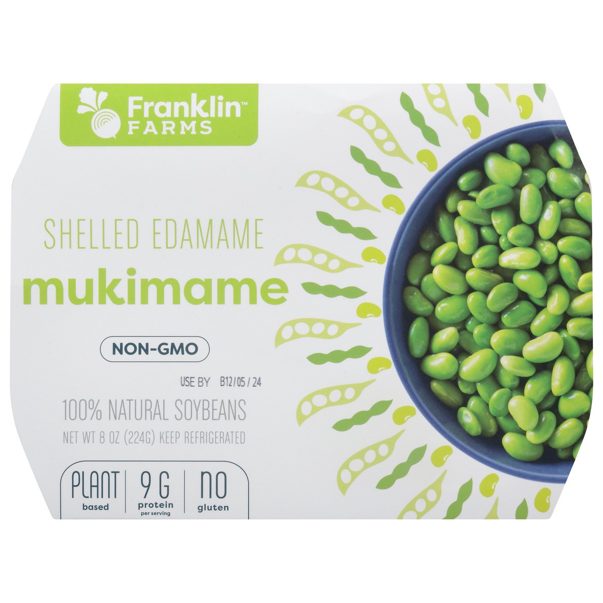 slide 1 of 14, VeggieLand Shelled Edamame, 8 oz