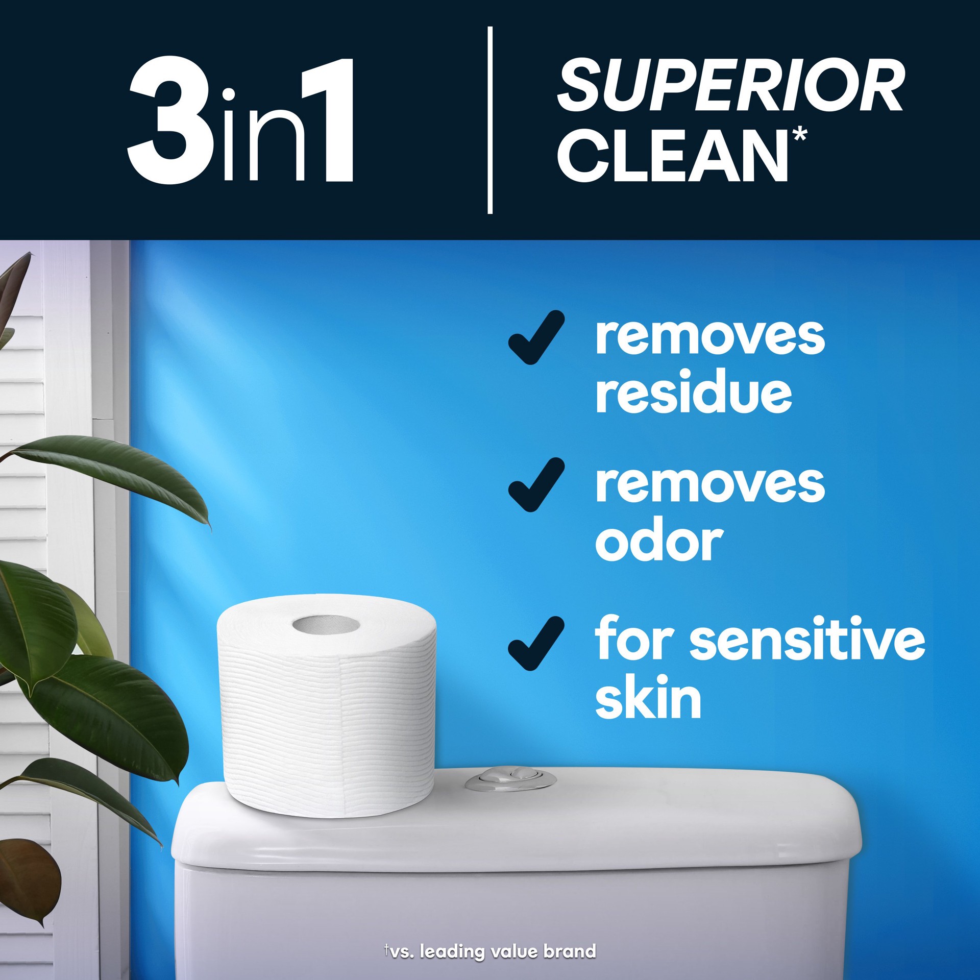 slide 2 of 5, Cottonelle Ultra Clean Toilet Paper, Strong Toilet Tissue, 4 Mega Rolls (4 Mega Rolls = 16 Regular Rolls), 312 Sheets per Roll, 4 ct