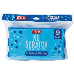 H-E-B No Scratch Scrub Sponges
