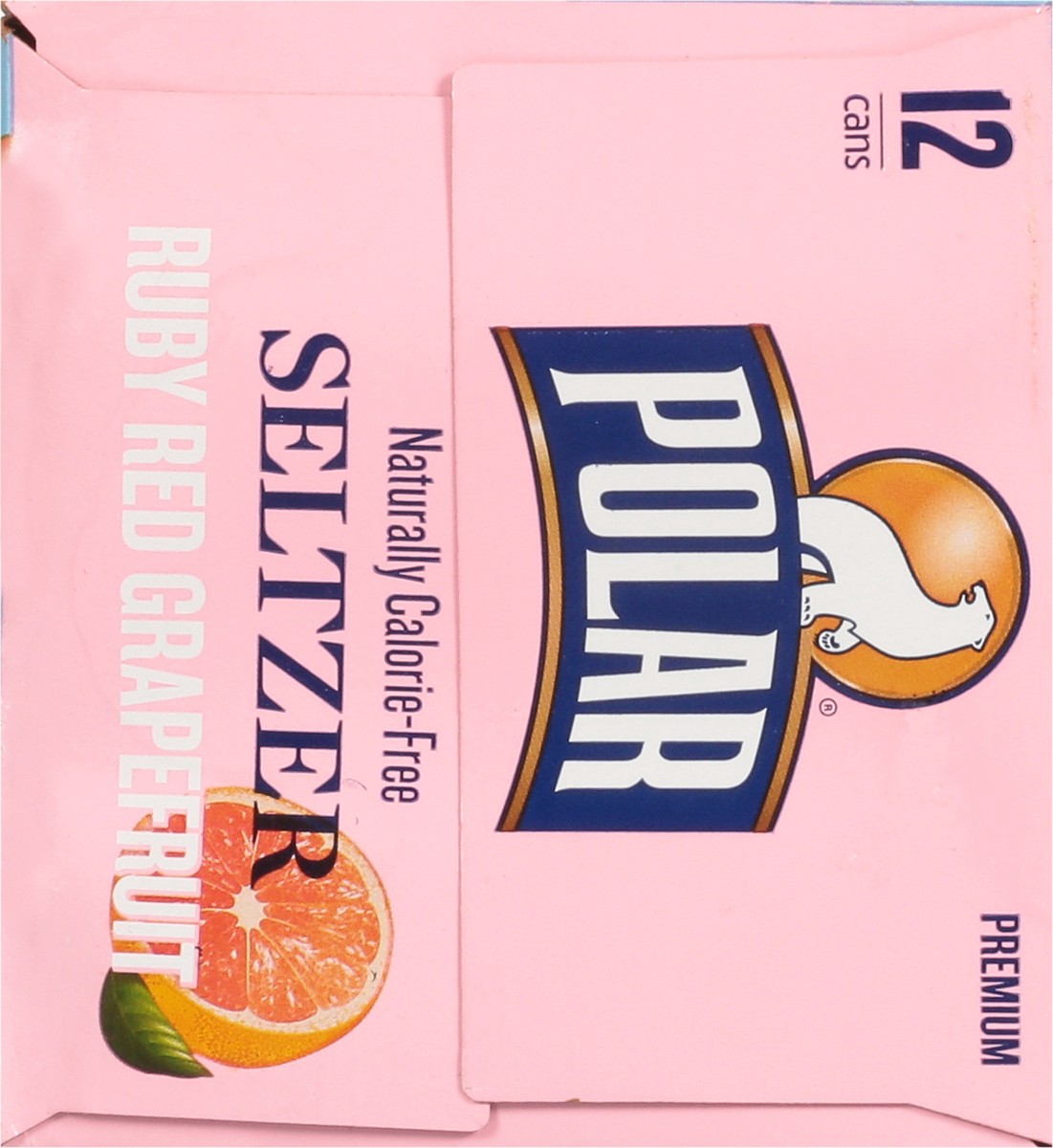 slide 3 of 14, Polar Premium Ruby Red Grapefruit Seltzer 12 Cans - 12 ct, 12 ct