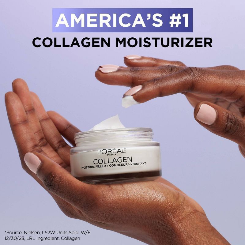 slide 8 of 8, L'Oréal Collagen Moisture Filler Daily Moisturizer 1.7 oz, 1.7 oz