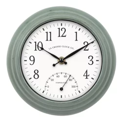 La Crosse Clock Co. Indoor/Outdoor Wall Clock 8 Inch 1 pc